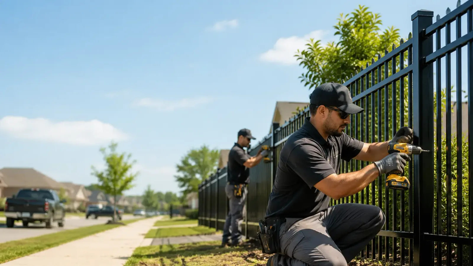 Metal Fence Installation in Poteau, OK